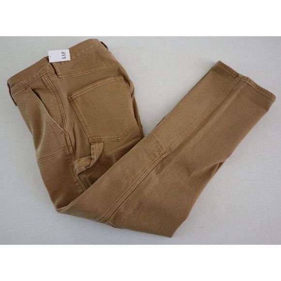 GAP Flex 802511 Men's Sz 28x28 Brown Original Slim Straight Utility Pants $80 - Picture 9 of 11